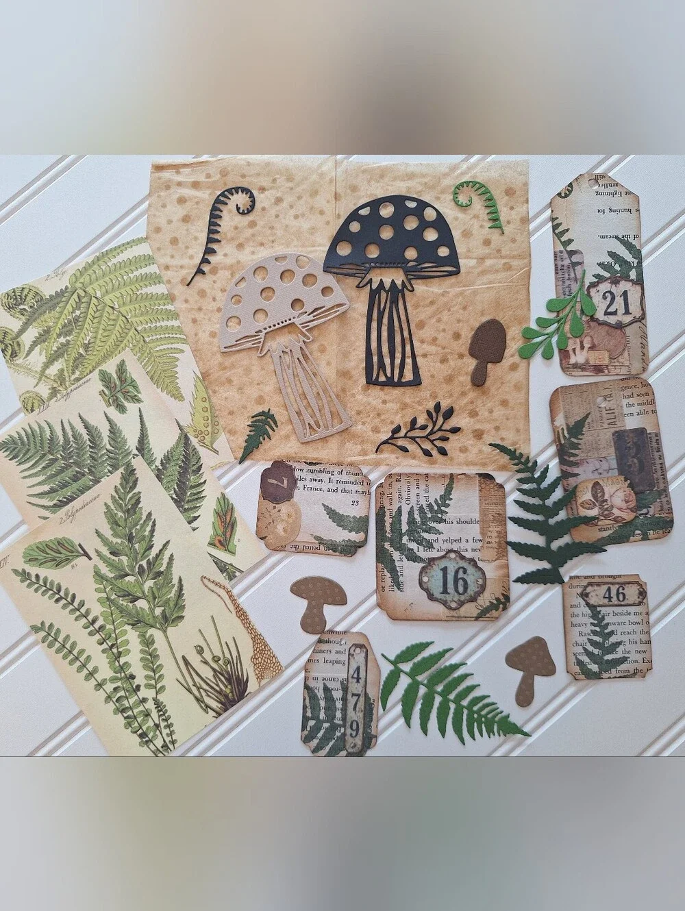 Ephemera Paper Pack, Junk Art Journal, Collahe, Mixed Media, Scrapbook